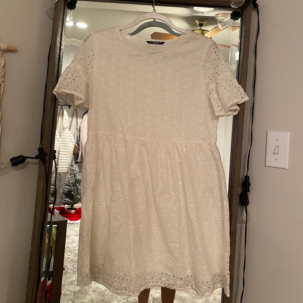 White dress